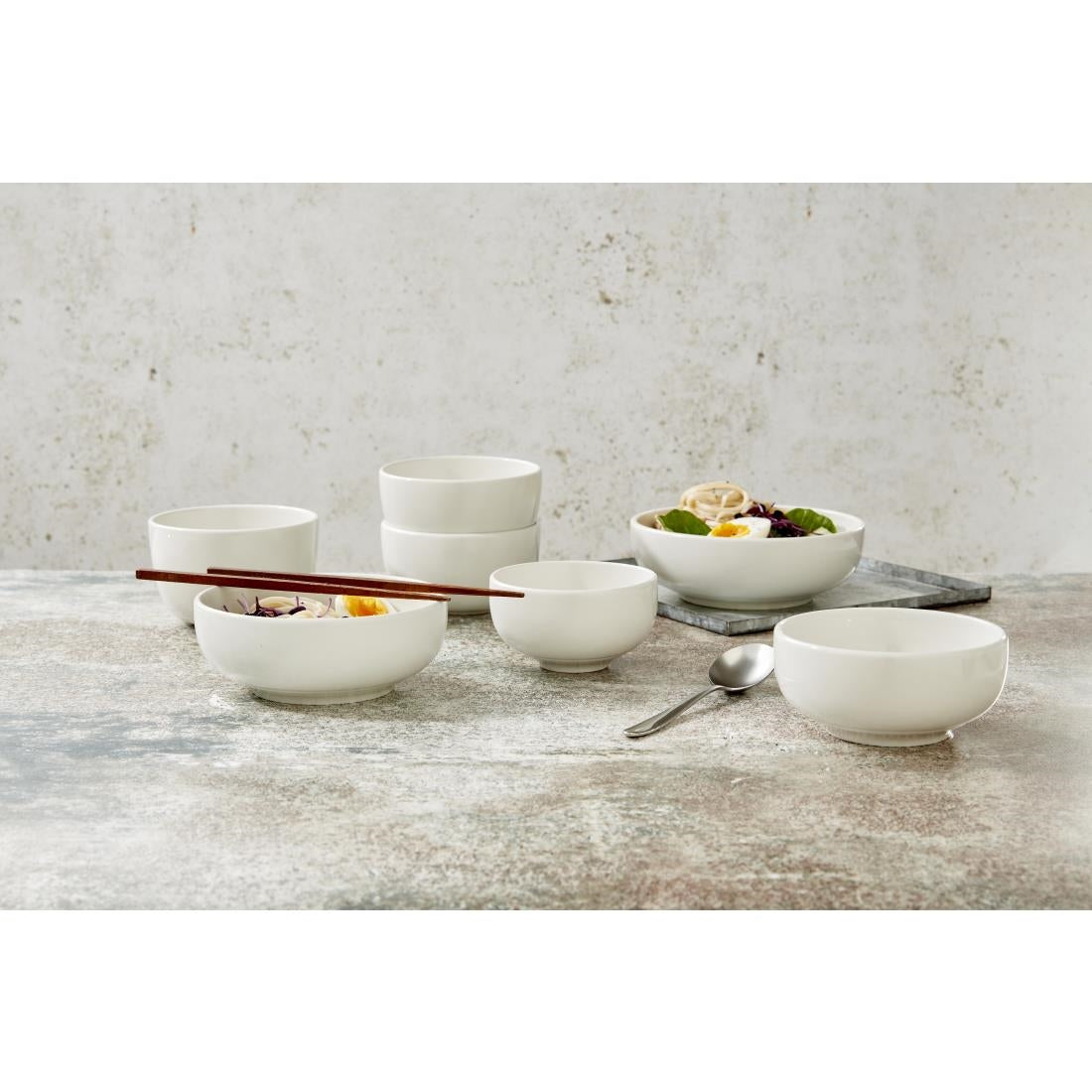 VV2772 Steelite Taste Bowls White 110mm (Pack of 12)