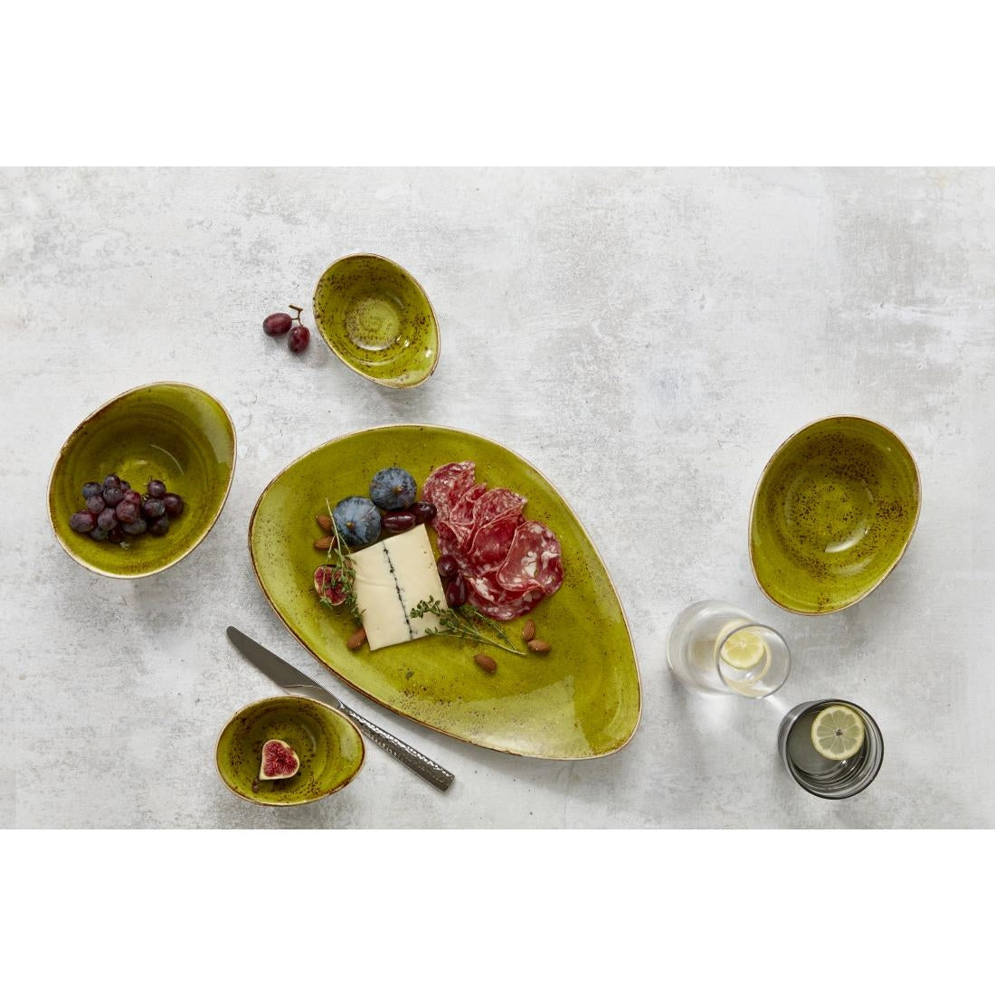 VV2785 Steelite Craft Apple Plates 370mm (Pack of 6)