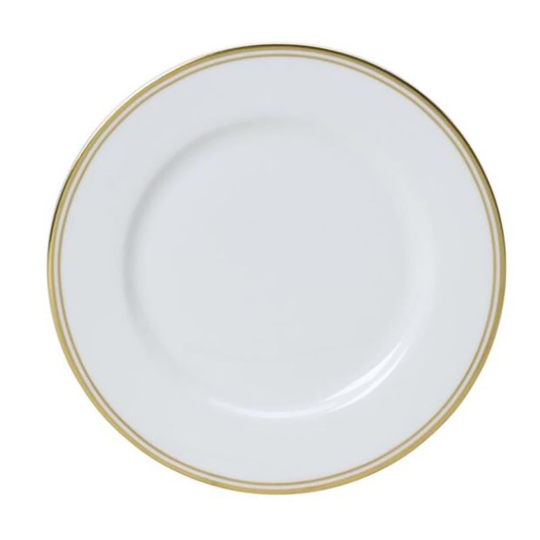 VV3057 Burnished Gold Classic Plate - 168mm (Box 12)