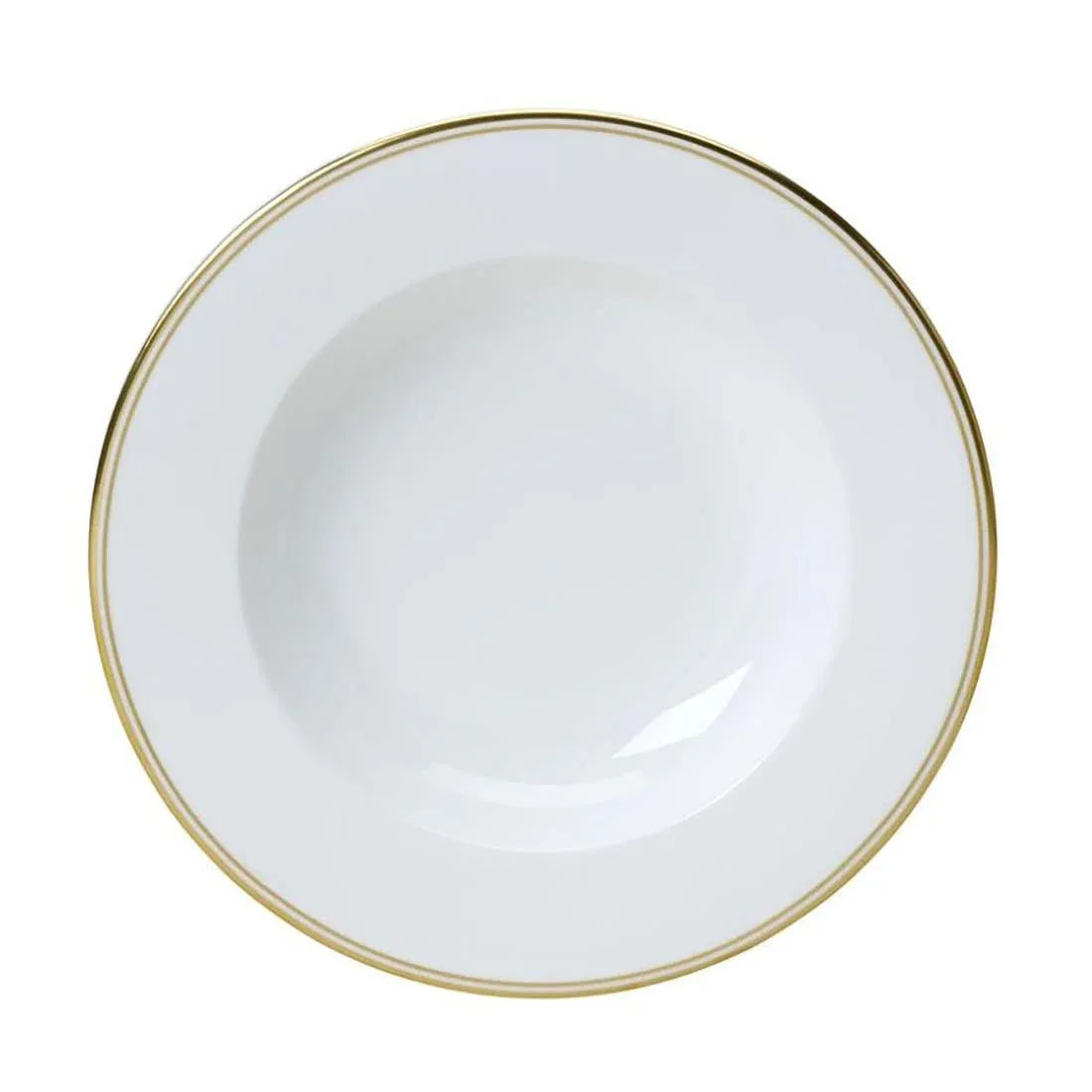 VV3058 Burnished Gold Classic Rim Bowl - 220mm (Box 12)