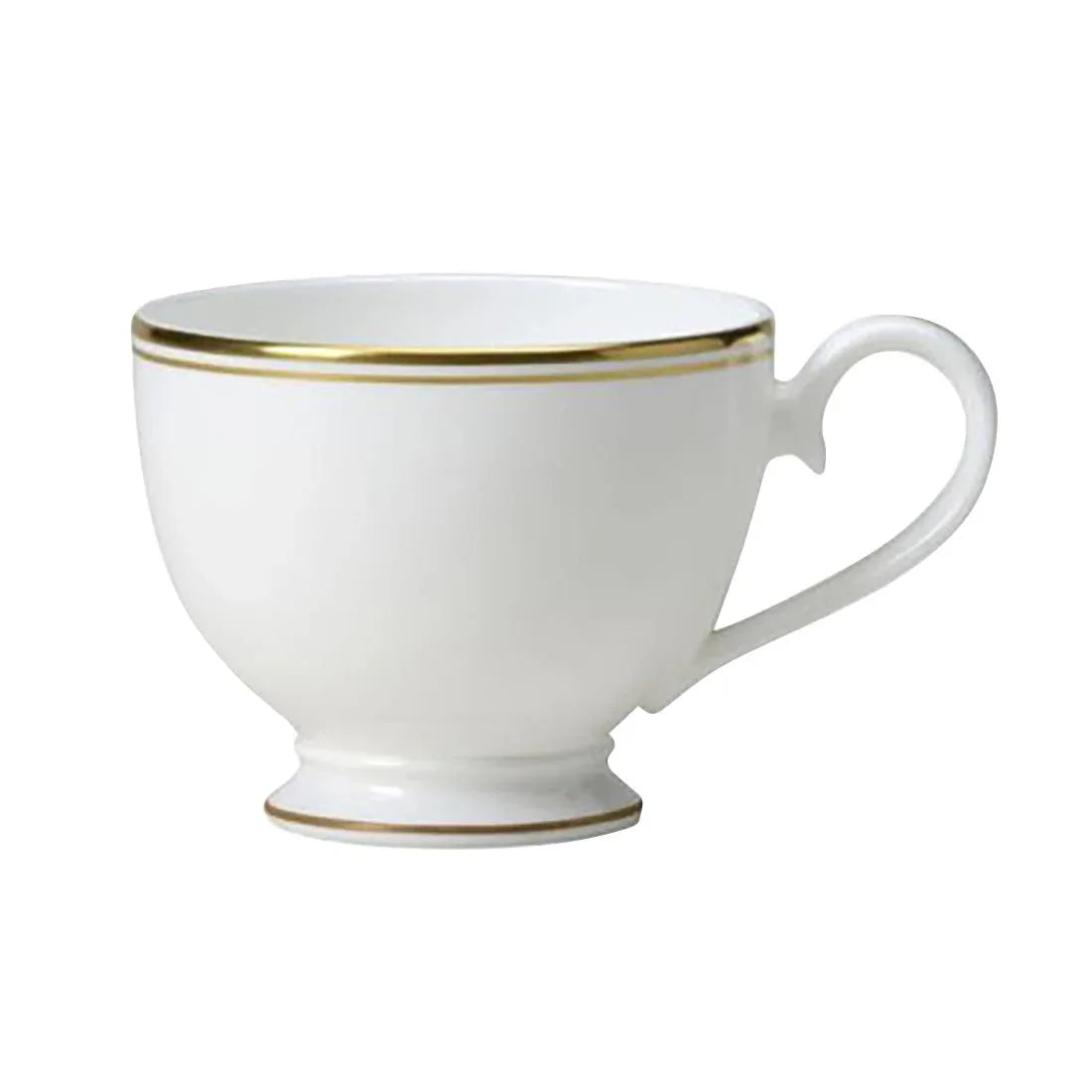 VV3059 Burnished Gold Classic Footed Tea Cup - 70mm 220ml (Box 12)