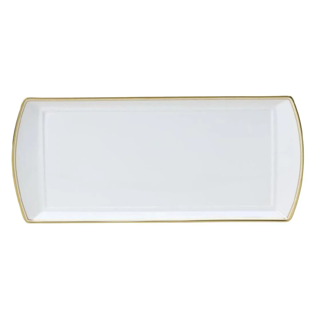 VV3064 Burnished Gold Classic Large Rectangle Tray - 340x150mm (Box 12)