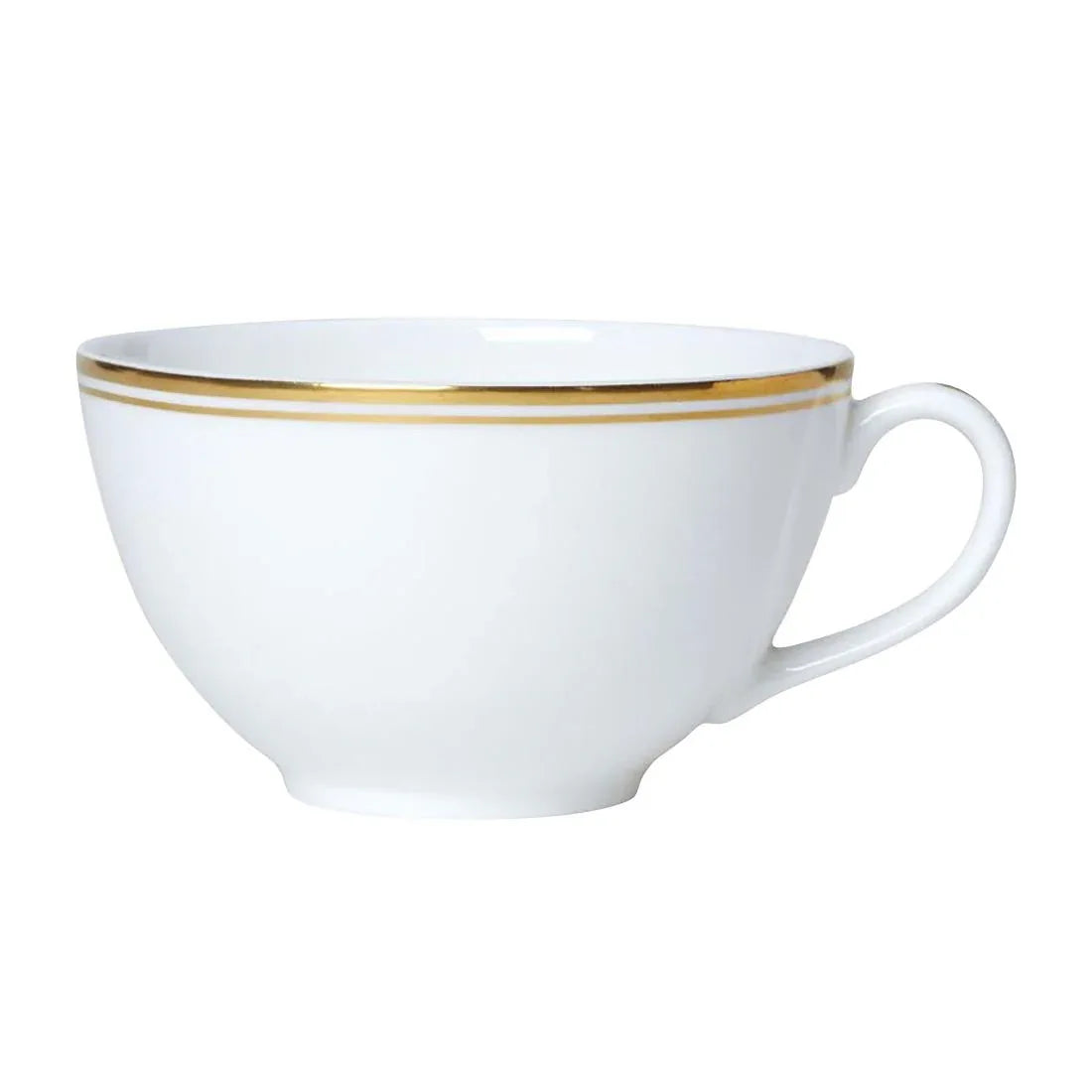 VV3072 Burnished Gold Coupe Tea For One Cup - 60mm 260ml (Box 12)