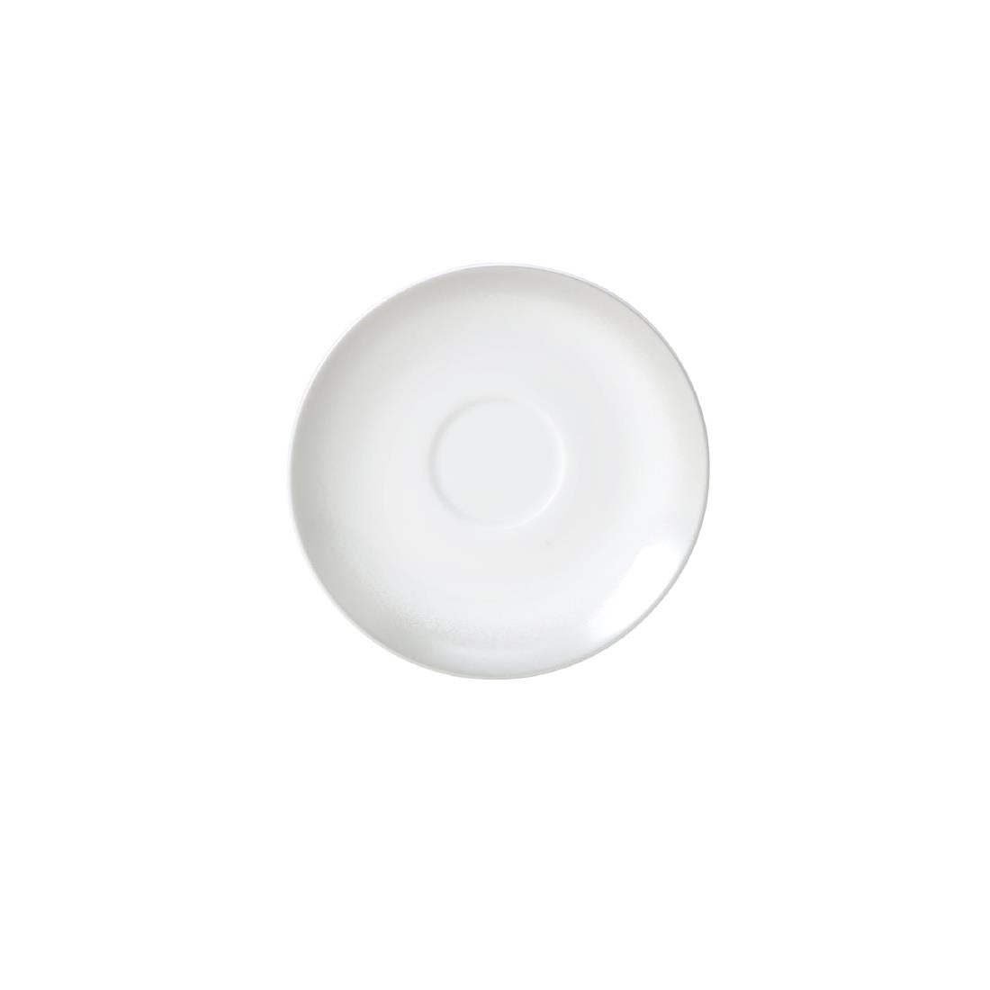 VV3141 William Edwards Frost Tea Saucers White 150mm (Pack of 12)