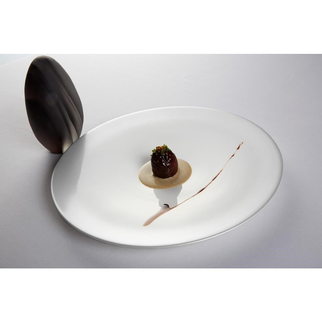 VV3141 William Edwards Frost Tea Saucers White 150mm (Pack of 12)