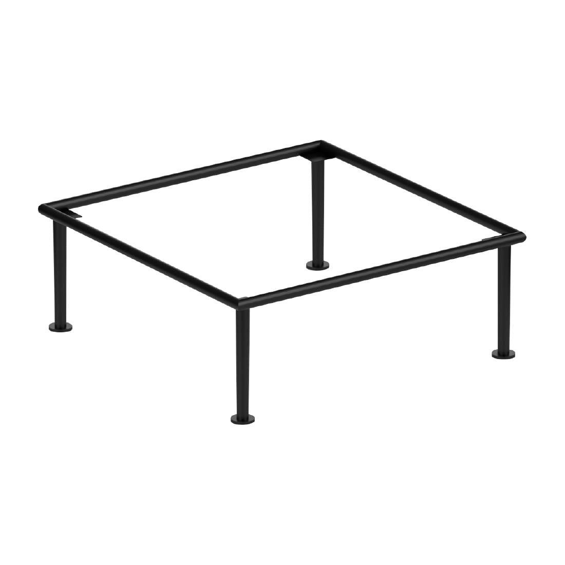 VV3245 Steelite DWH Buffet Black Square Riser 355x355x127mm