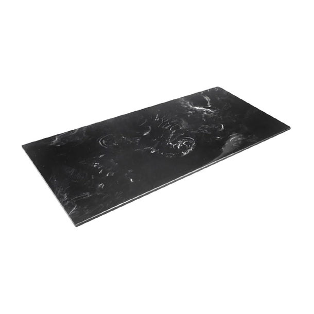 VV3342 DWH Shelves/Tile Inserts: Shelf/Tile - 60.9 cm x 27.9 cm (24" x 11") - Grey Marble Resin