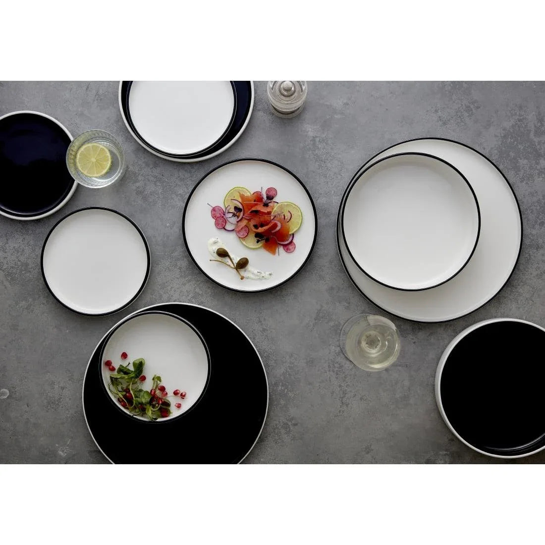 VV3405 Steelite Nyx Stack Plate 165mm (Box 12)(Direct) - JD Catering Equipment Solutions Ltd