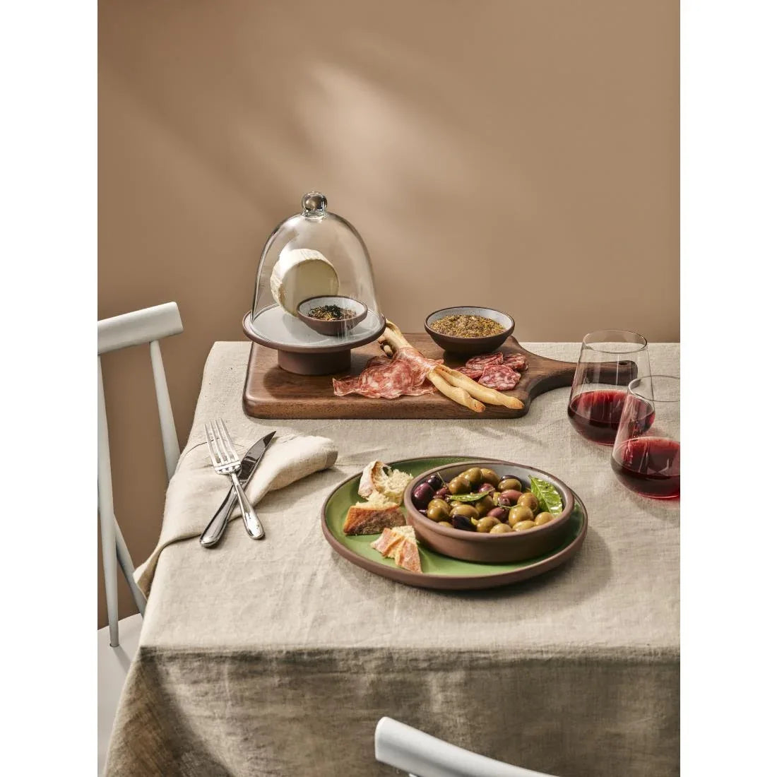 VV3412 Steelite Creations Polycrystal Clear Cloche 140mm (Box 6)(Direct) - JD Catering Equipment Solutions Ltd
