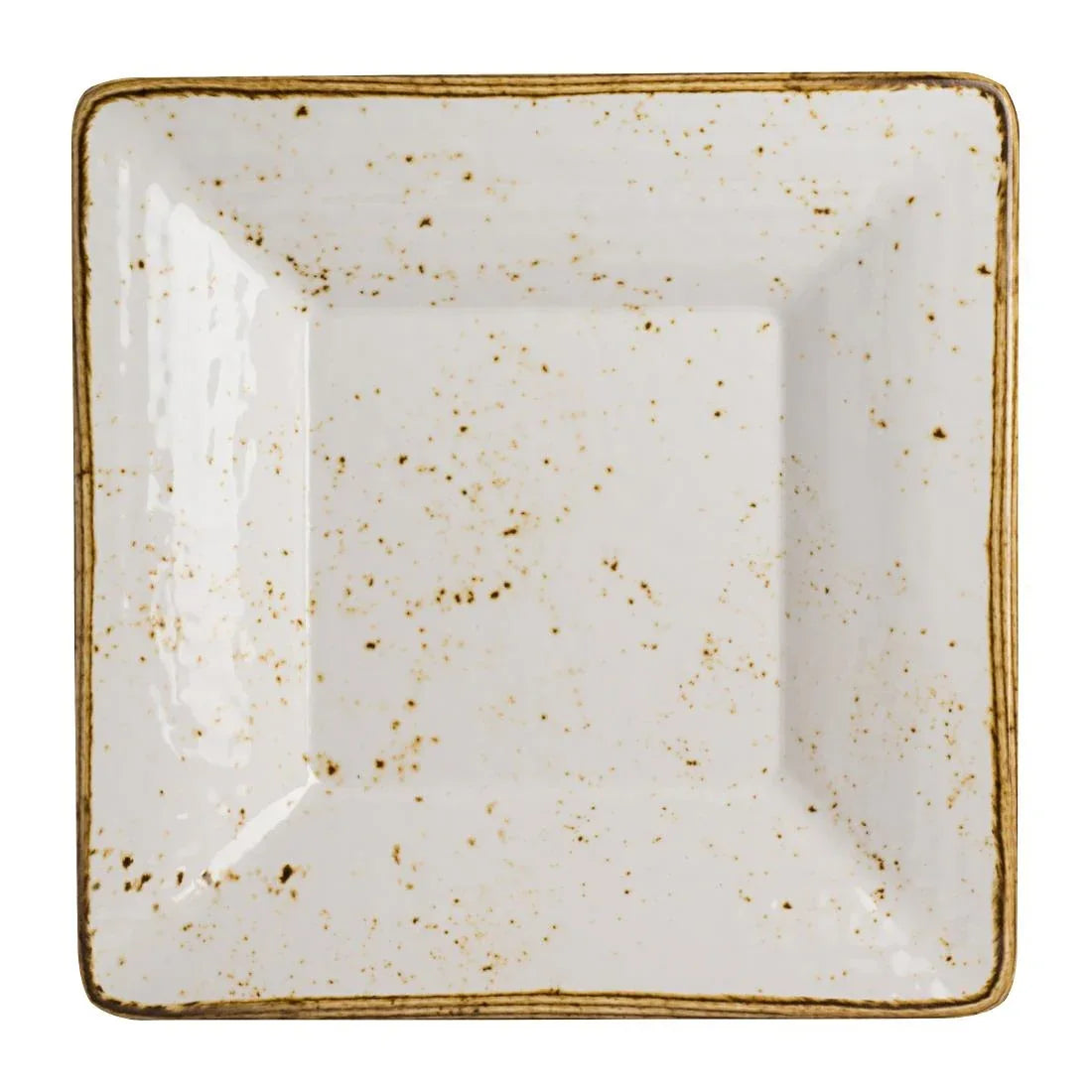 VV3469 Steelite Craft White Buffet Square Pebble Bowls 254mm (Pack of 6) - JD Catering Equipment Solutions Ltd