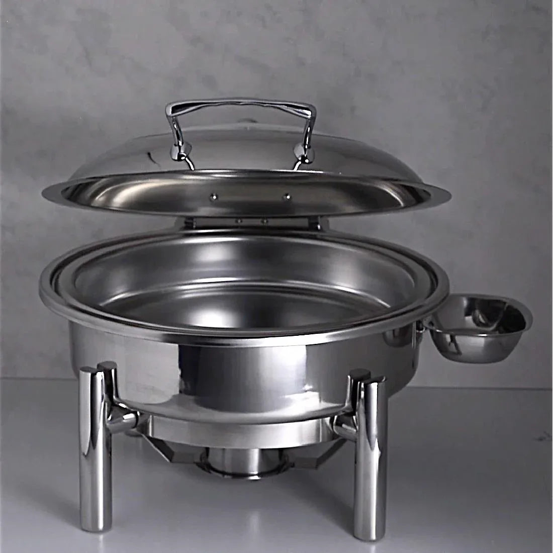 VV3472 Steelite Creations Round Chafing Dish Stand 286x165mm - JD Catering Equipment Solutions Ltd