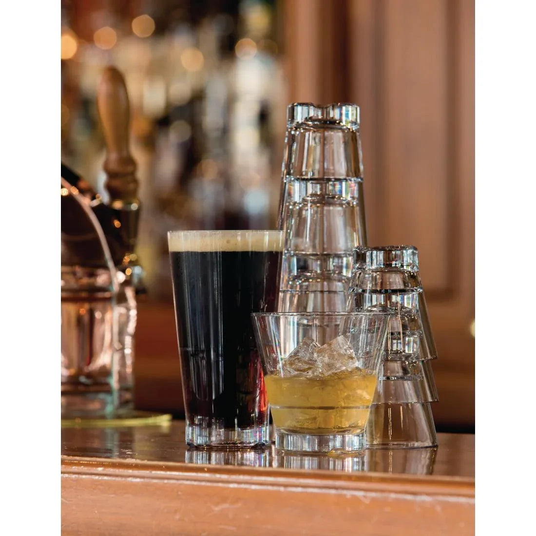 VV3560 Steelite Capella Stack Clear Rocks 147ml (Box 12)(Direct) - JD Catering Equipment Solutions Ltd
