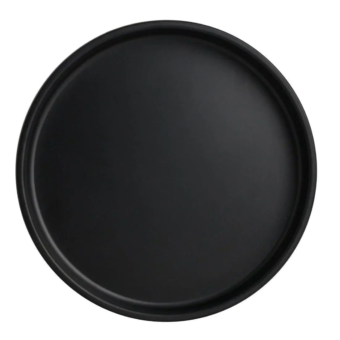 VV3578 Steelite Cali Black Stack Plate 159mm Dia 22mm H (Box 6)(Direct)