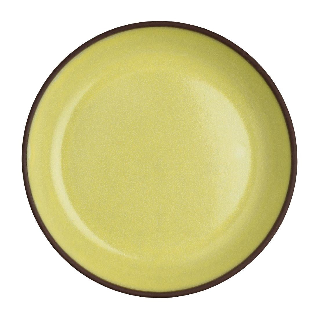VV3671 Maham Studio Spice Saffron Deep Plates 160x30mm (Pack of 12)