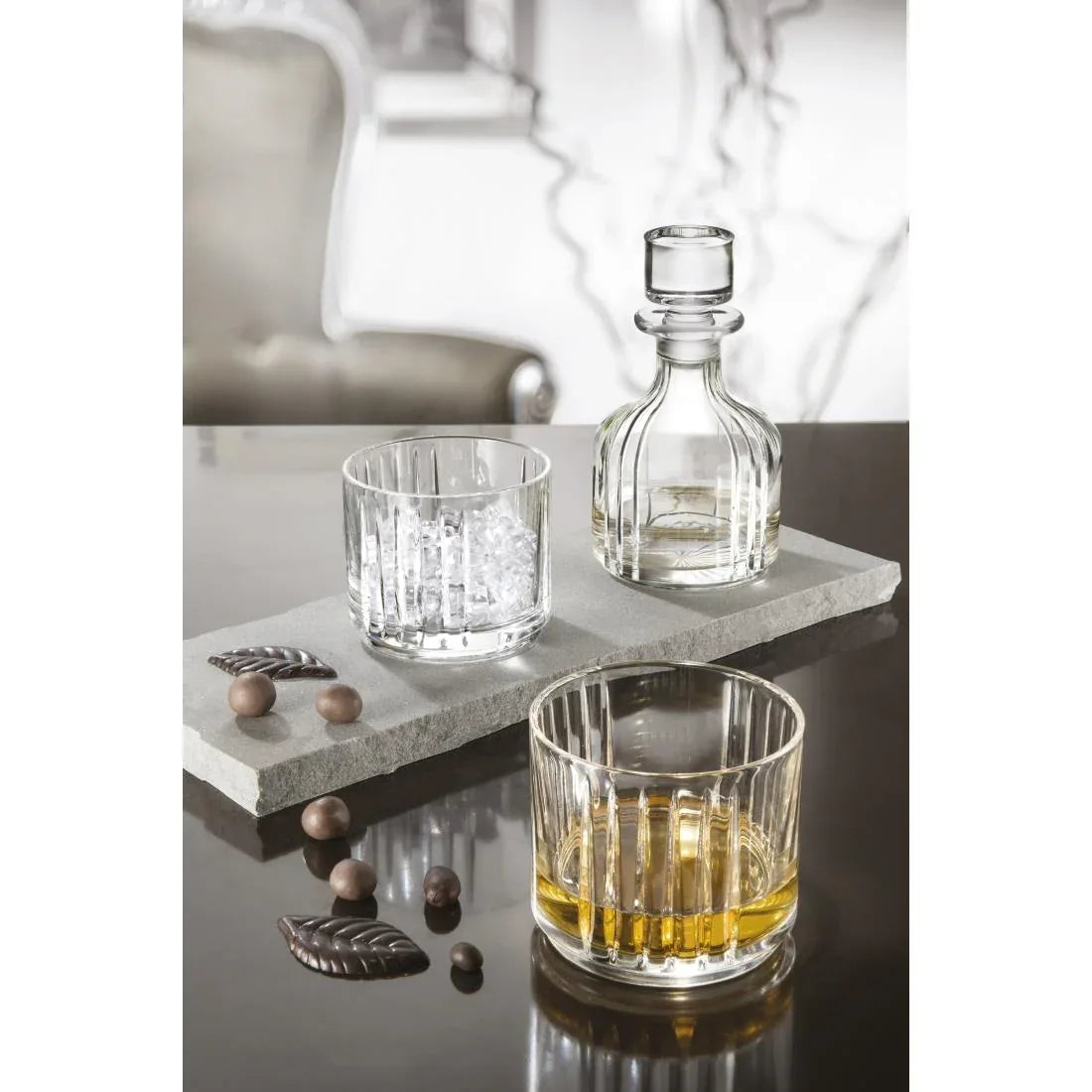 VV3783 RCR Cristalleria Combo Stacking Double Old Fashioned Tumbler 370ml (Pack of 12) - JD Catering Equipment Solutions Ltd