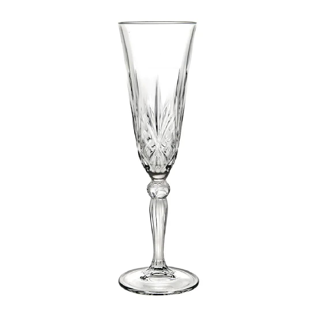 VV3813 RCR Cristalleria Melodia Champagne Flute 160ml (Pack of 12) - JD Catering Equipment Solutions Ltd