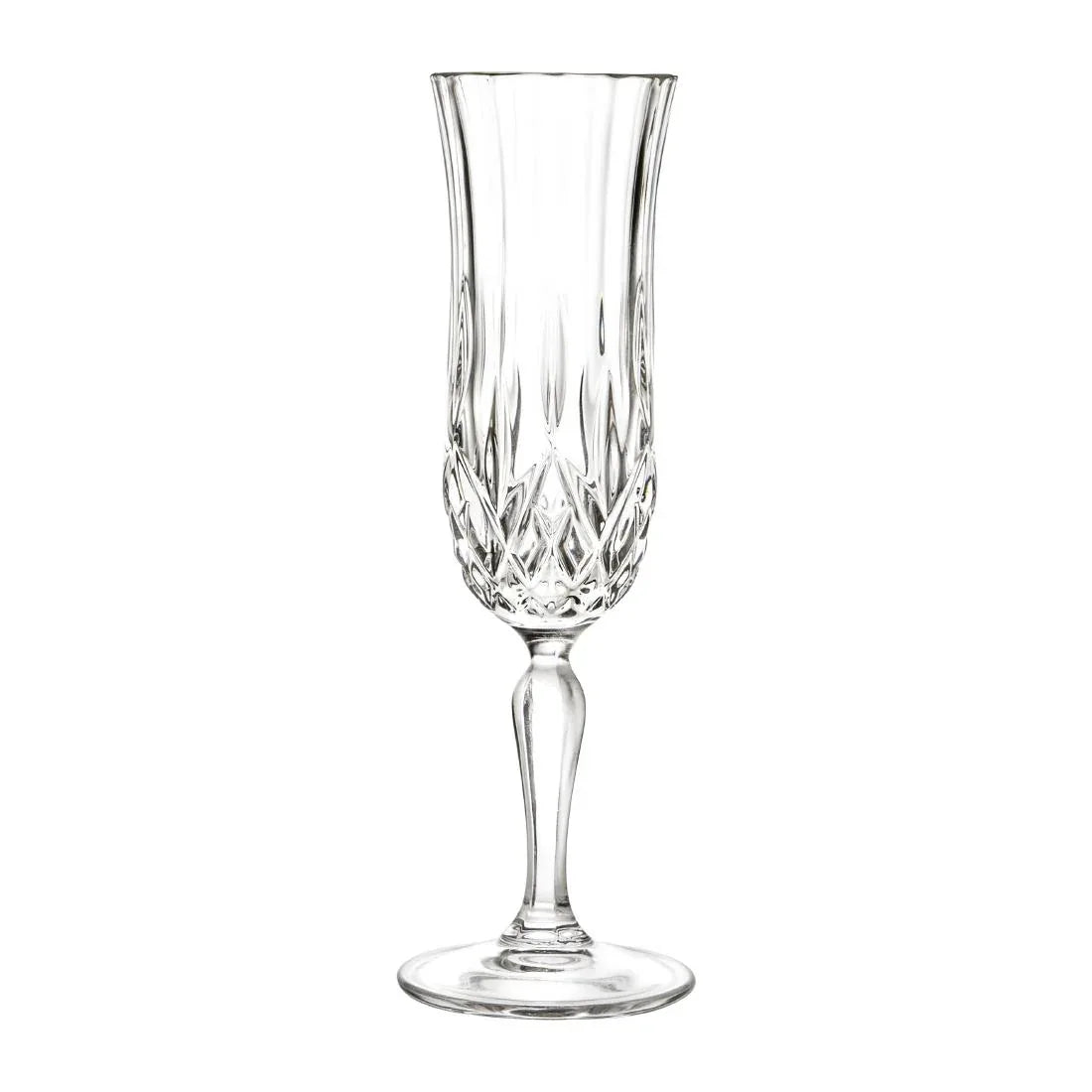 VV3829 RCR Cristalleria Opera Champagne Flute 130ml (Pack of 12) - JD Catering Equipment Solutions Ltd