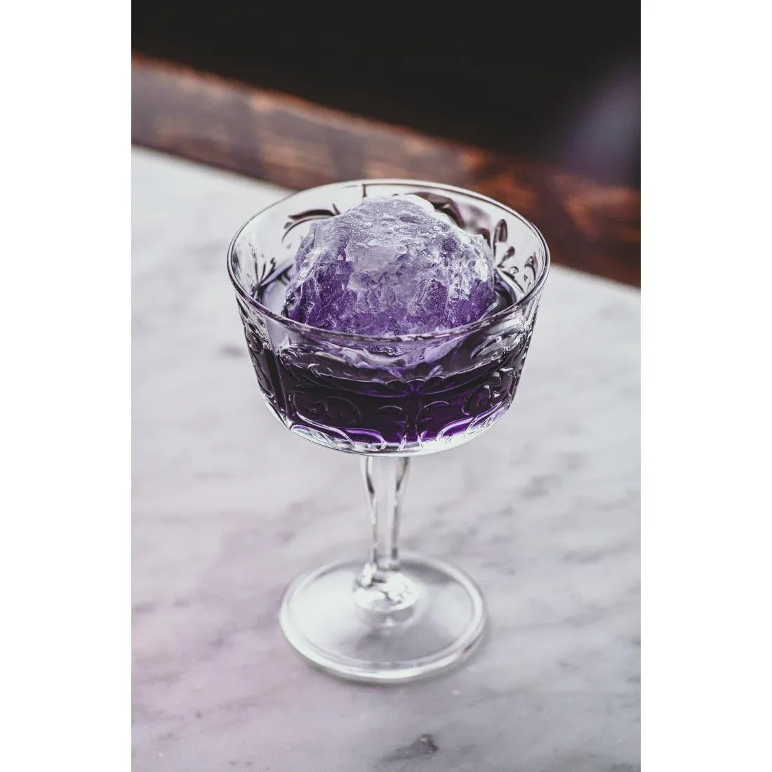 VV3842 RCR Cristalleria Tattoo Champagne Saucer 268ml (Pack of 12) - JD Catering Equipment Solutions Ltd