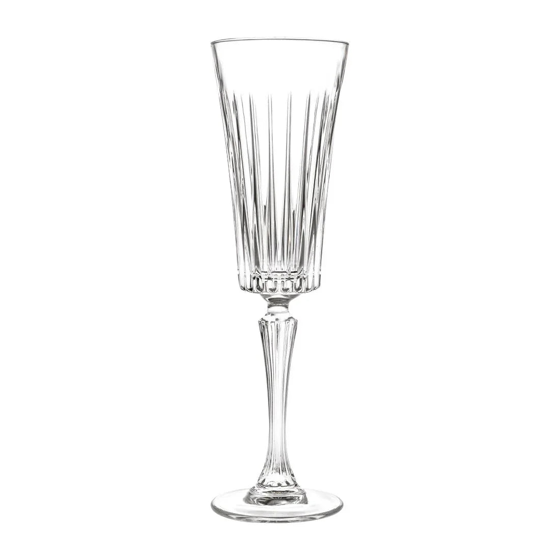 VV3850 RCR Cristalleria Timeless Champagne Flute 210ml (Pack of 12) - JD Catering Equipment Solutions Ltd