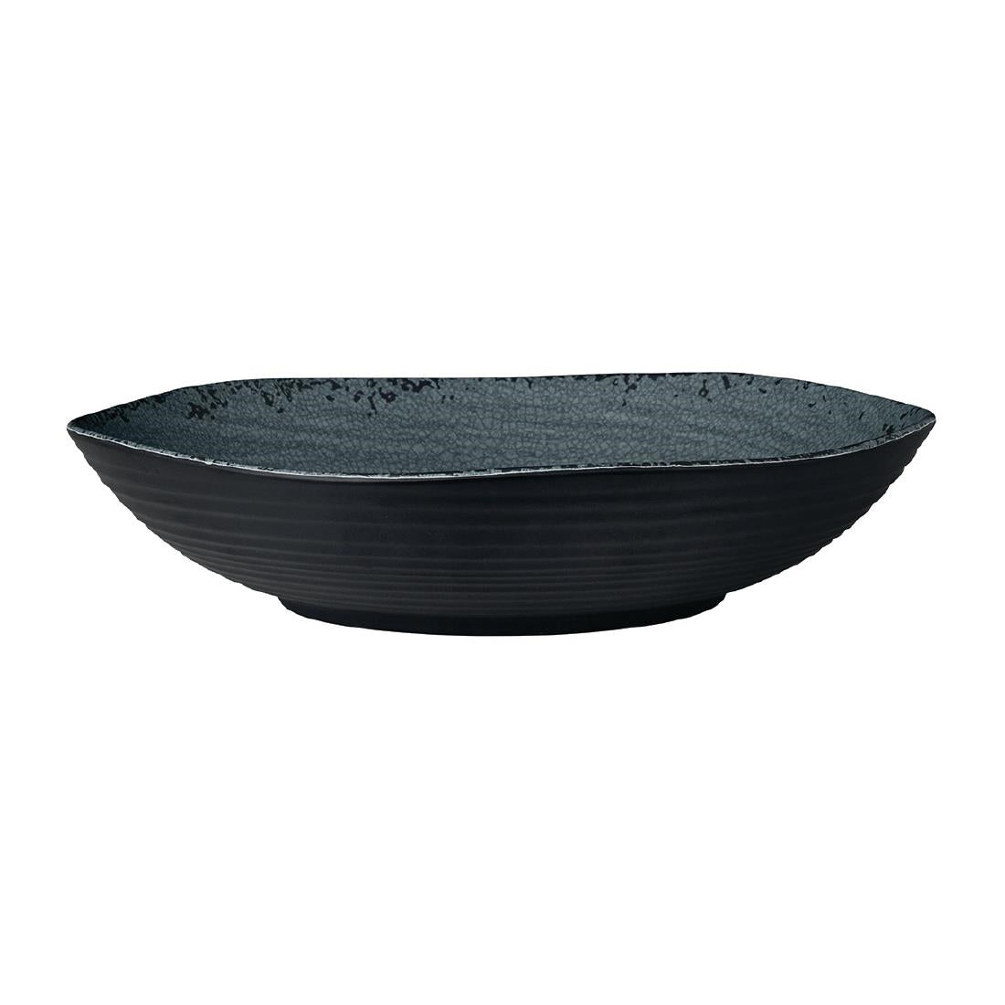 VV3884 Steelite Pompeii Slate Large Shallow Round Bowl 359mm x 67mm (Pack of 12)