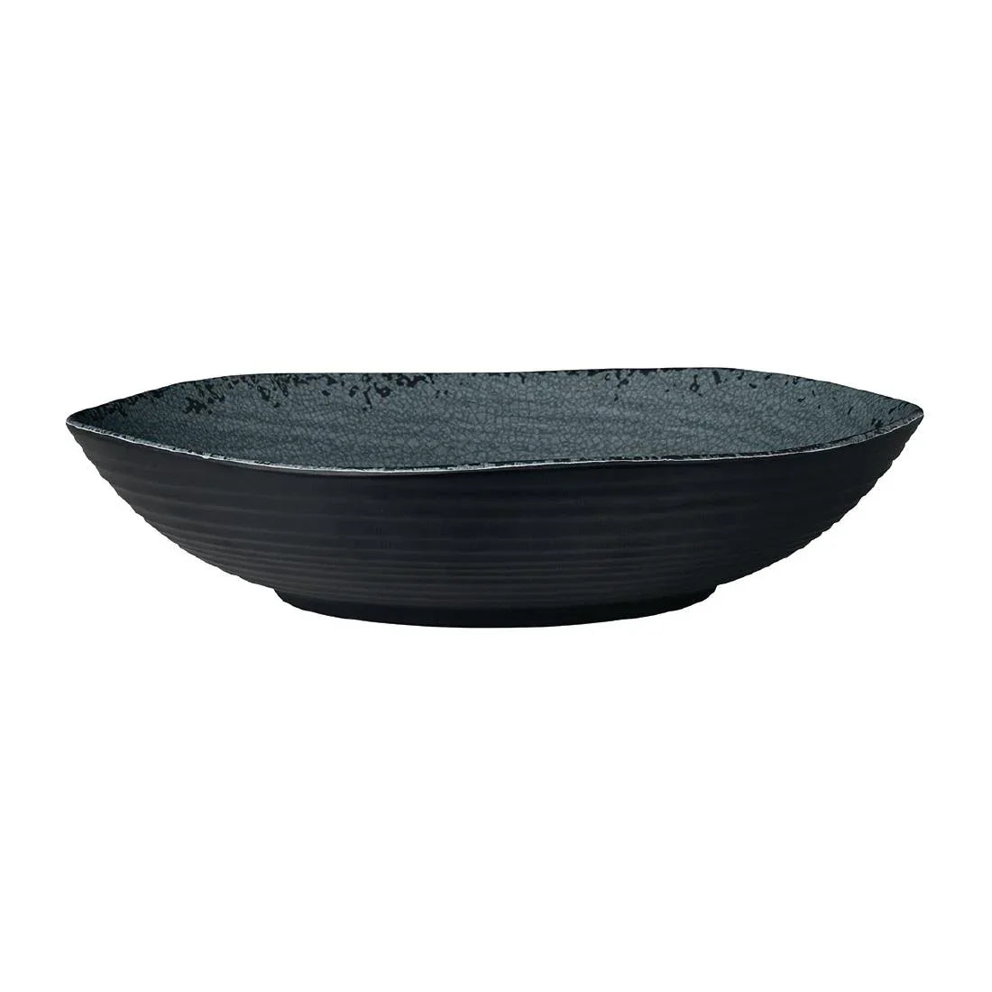 VV3884 Steelite Pompeii Slate Large Shallow Round Bowl 359mm x 67mm (Pack of 12) - JD Catering Equipment Solutions Ltd