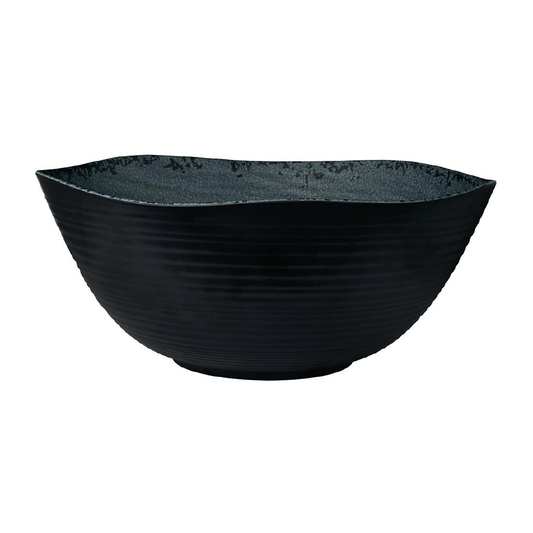 VV3886 Steelite Pompeii Slate Large Round Bowl 413mm x 175mm (Pack of 6)