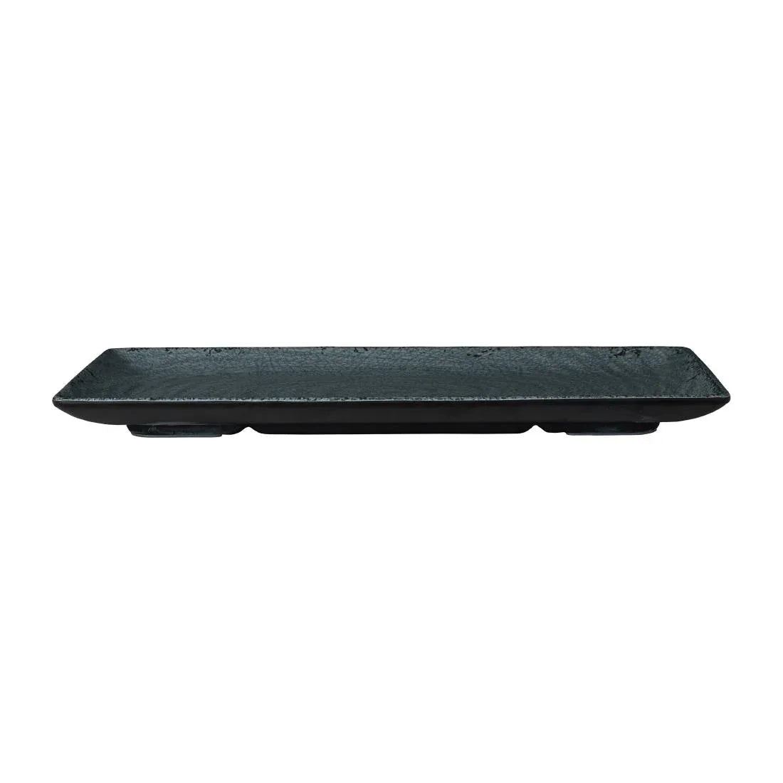 VV3887 Steelite Pompeii Slate Gastronome Platter 1/3 324mm x 175mm (Pack of 4) - JD Catering Equipment Solutions Ltd