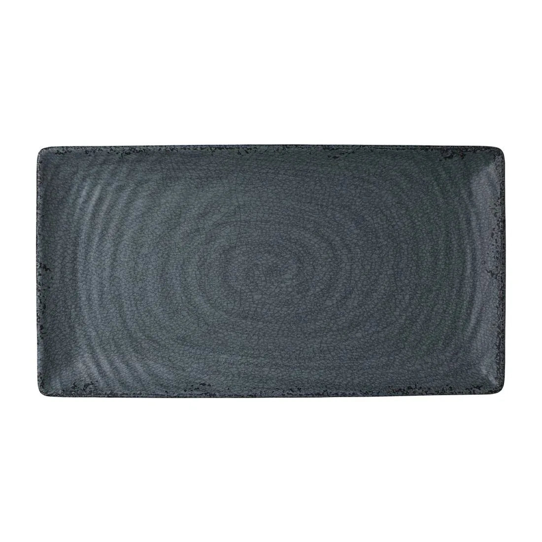 VV3887 Steelite Pompeii Slate Gastronome Platter 1/3 324mm x 175mm (Pack of 4) - JD Catering Equipment Solutions Ltd