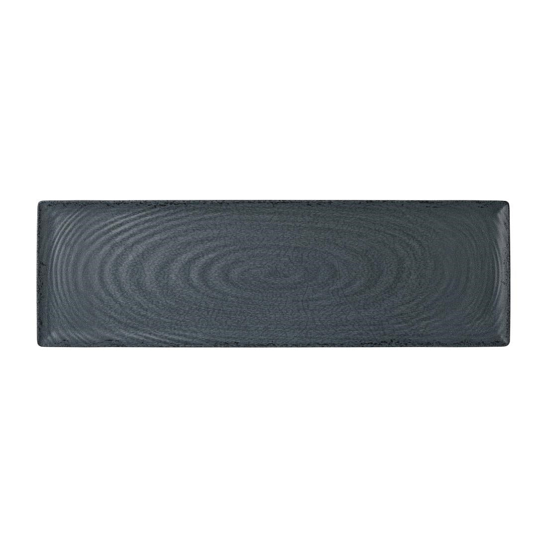 VV3889 Steelite Pompeii Slate Gastronome Platter 2/4 530mm x 165mm (Pack of 2)