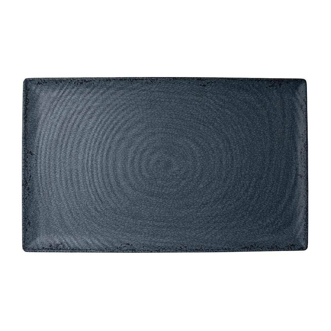 VV3890 Steelite Pompeii Slate Gastronome Platter 1/1 530mm x 327mm (Pack of 2)