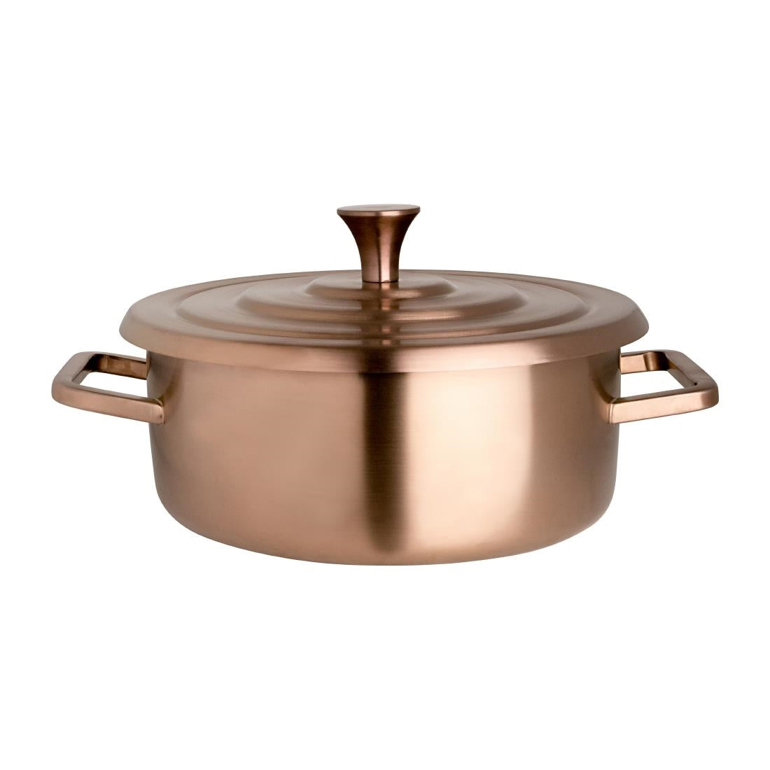 VV3906 Steelite Creations Homestyle Brushed Bronze Round Chafer 1.9L