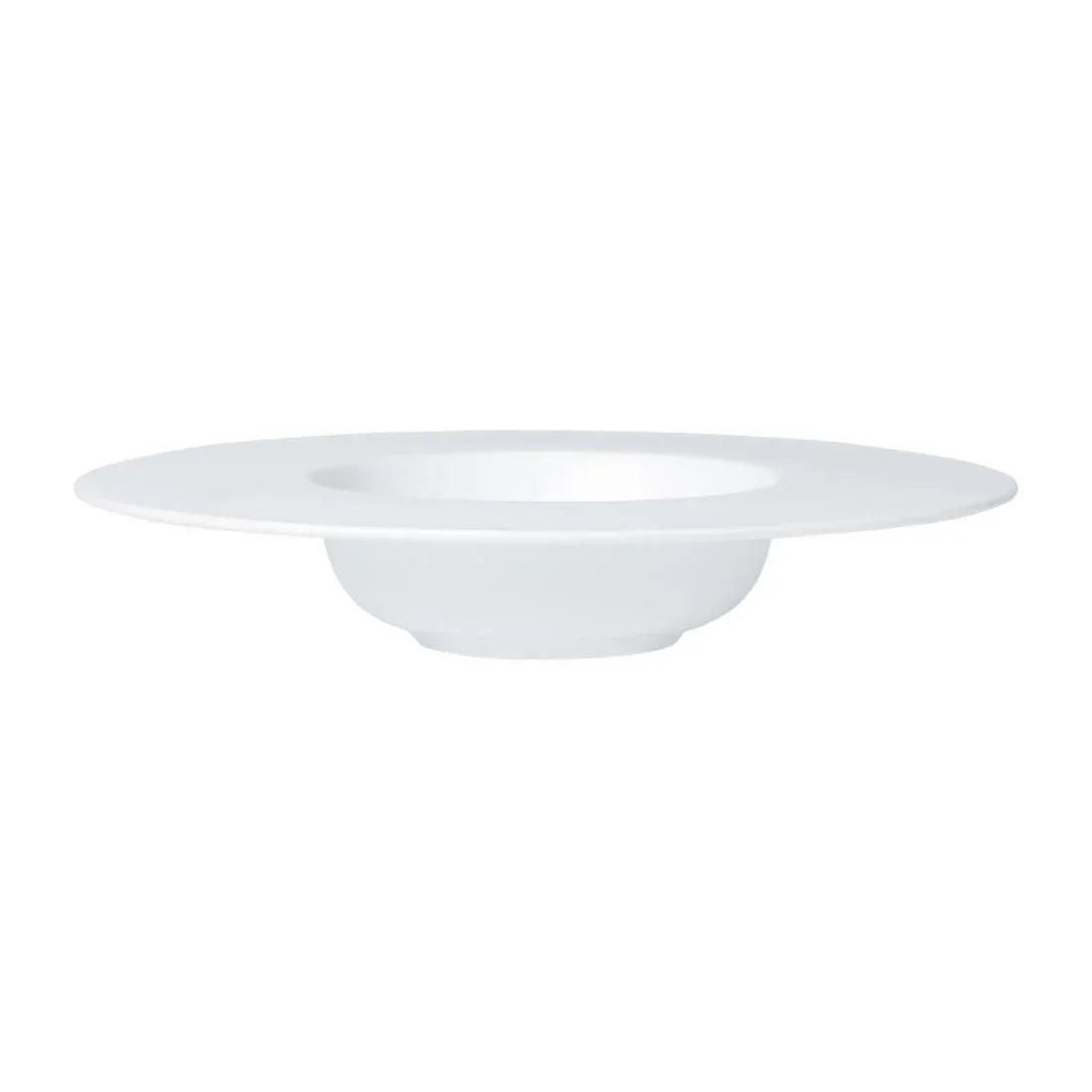 VV3916 Steelite Flat Wide Rim Bowl 230mm (Pack of 12) - JD Catering Equipment Solutions Ltd
