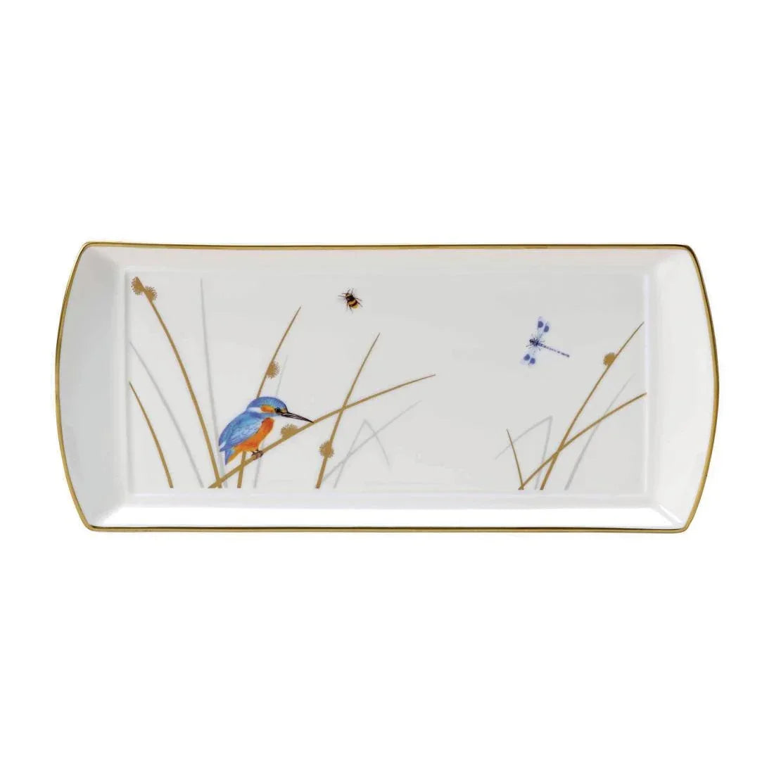 VV3925 William Edwards Reed L/S Rectangle Tray Classic 340mm x 150mm (Pack of 12) - JD Catering Equipment Solutions Ltd
