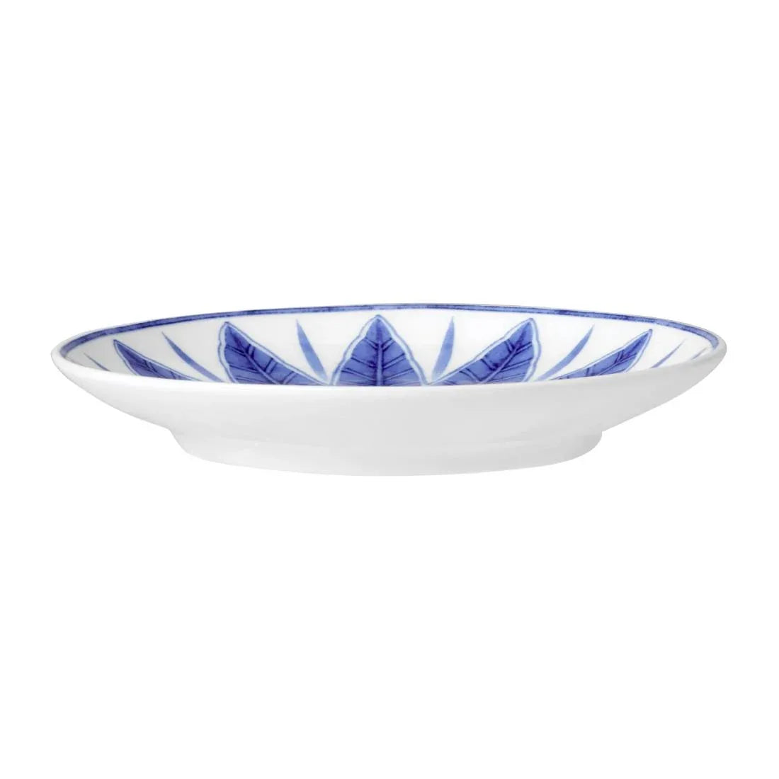 VV3965 William Edwards Sultan's Garden Blue Espresso Saucer Fits AND0112 (Pack of 12) - JD Catering Equipment Solutions Ltd