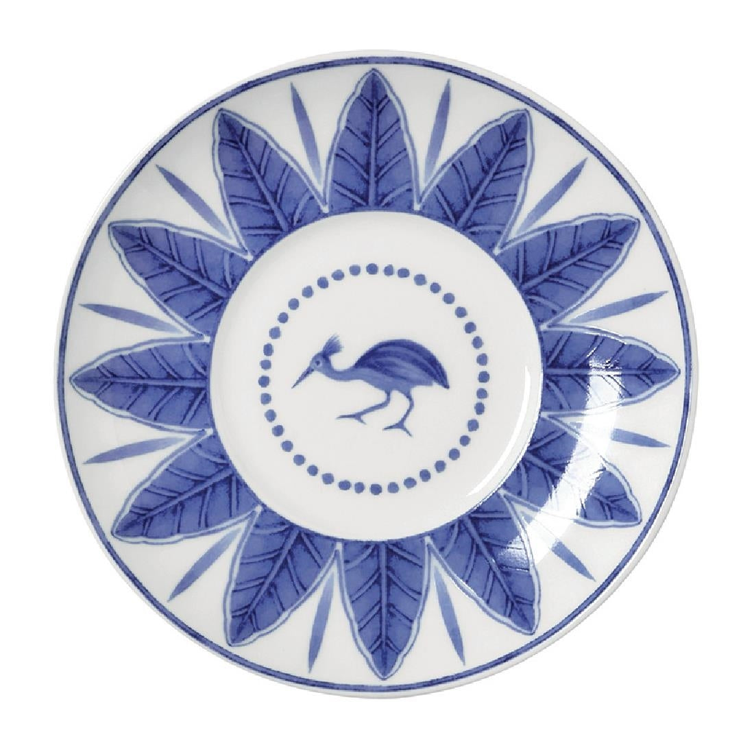 VV3965 William Edwards Sultan's Garden Blue Espresso Saucer Fits AND0112 (Pack of 12)