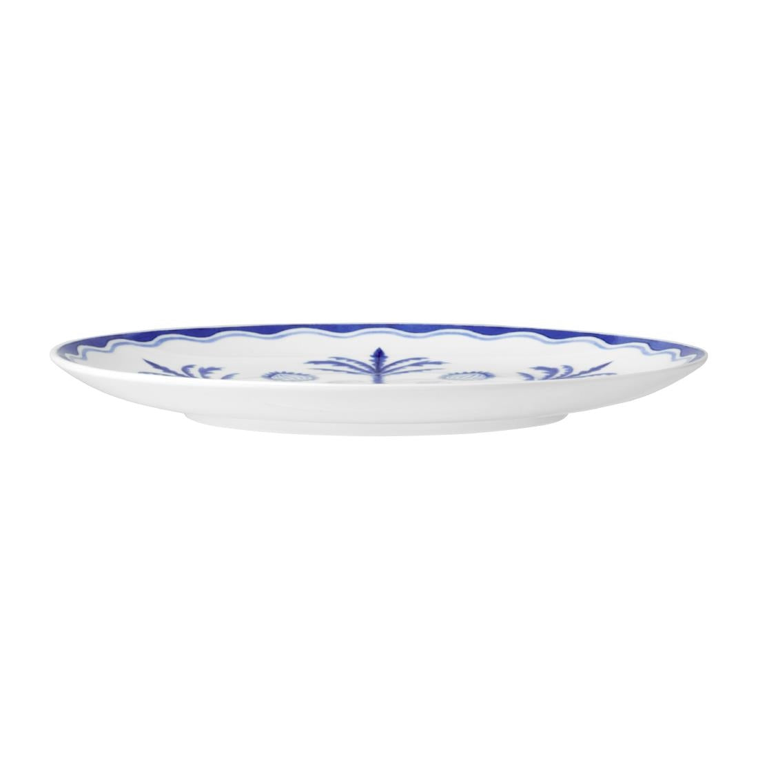 VV3967 William Edwards Sultan's Garden Blue Plate Coupe 210mm (Pack of 12)
