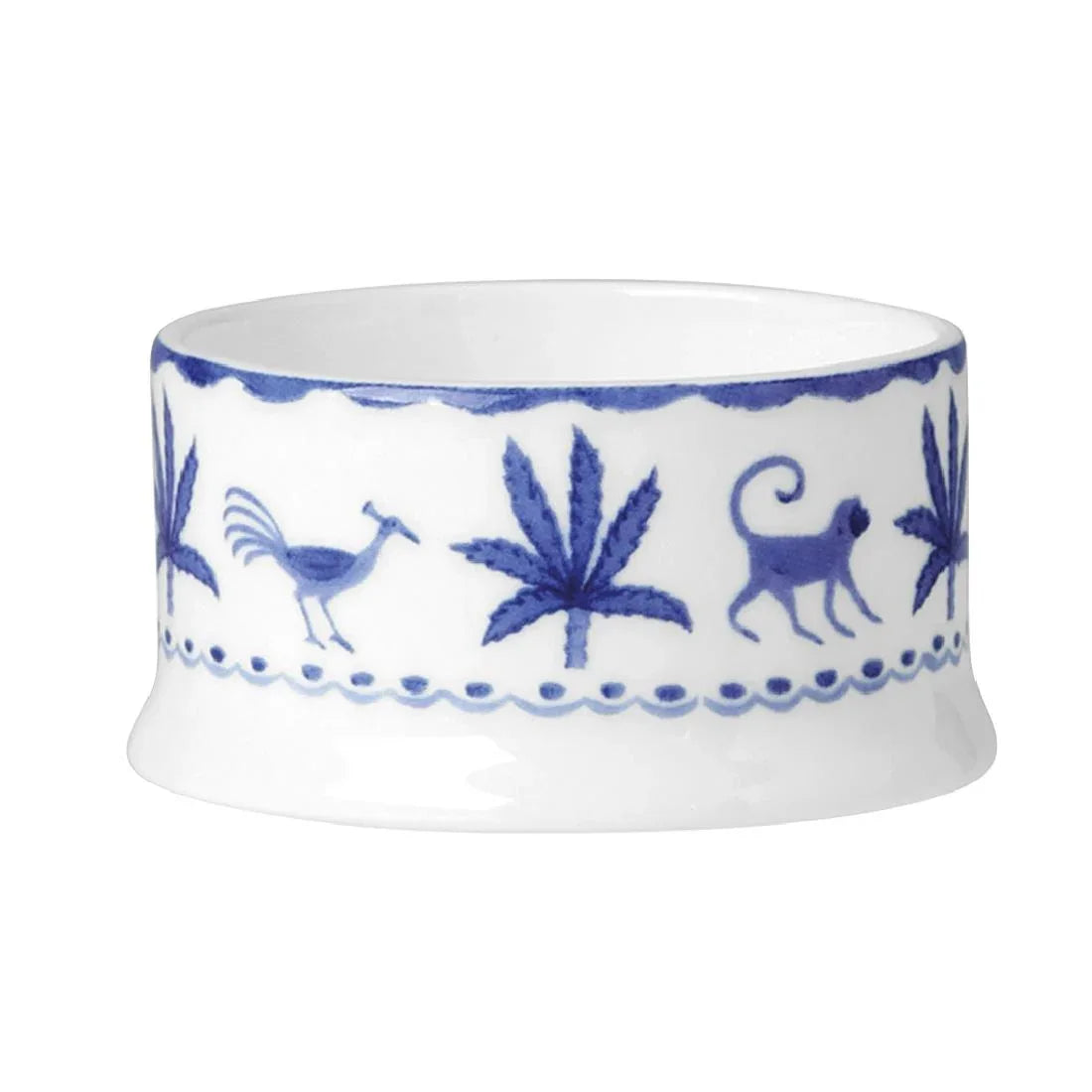 VV3971 William Edwards Sultan's Garden Blue Condiment Pots 65x33mm (Pack of 24) - JD Catering Equipment Solutions Ltd