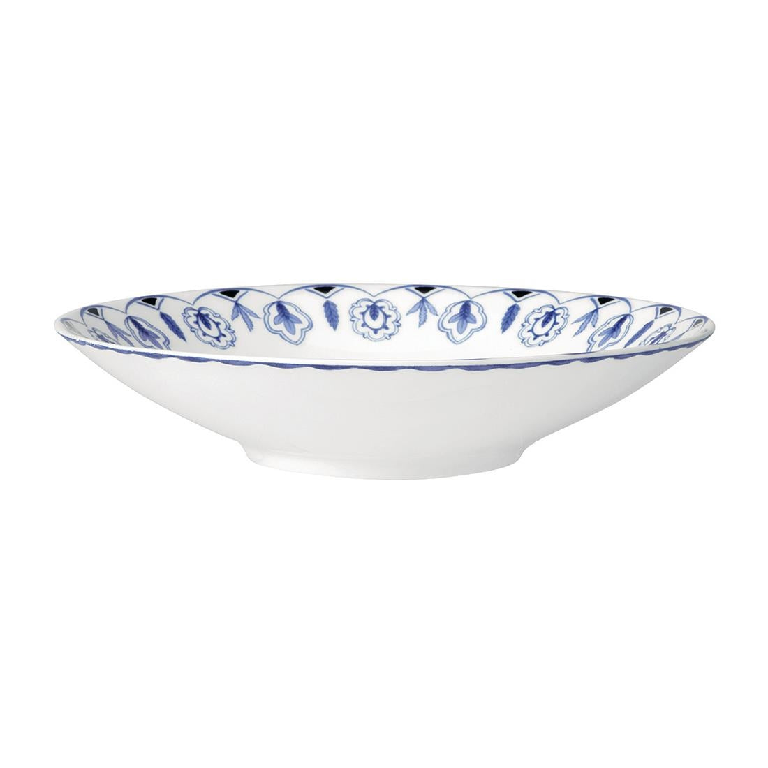 VV3988 William Edwards Sultan's Garden Blue Bowl Coupe 240mm (Pack of 6)