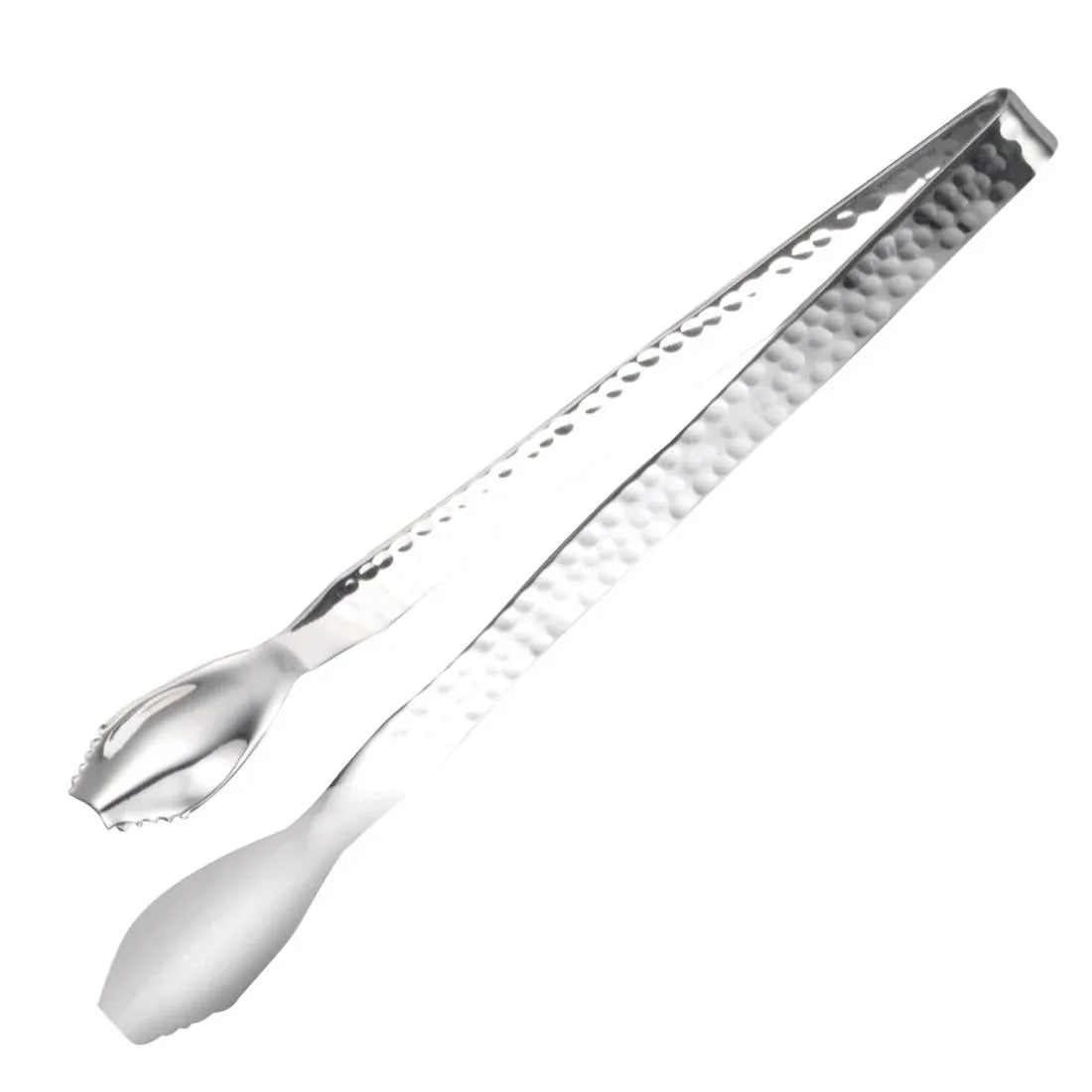 VV4019 Steelite DWH Hammered Ice Tongs 203mm (Pack of 6) - JD Catering Equipment Solutions Ltd