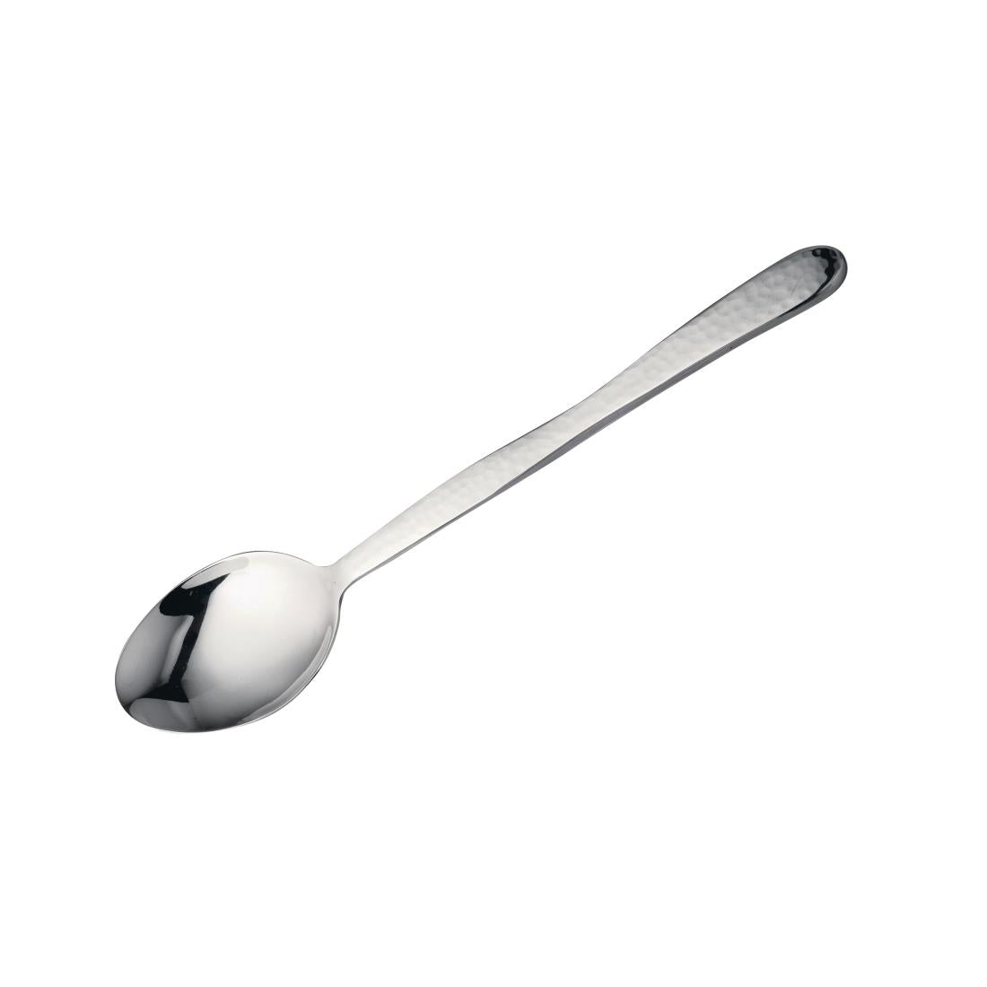 VV4021 Steelite D.W. Haber Hammered Large Solid Serving Spoon 13" (Pack of 6)