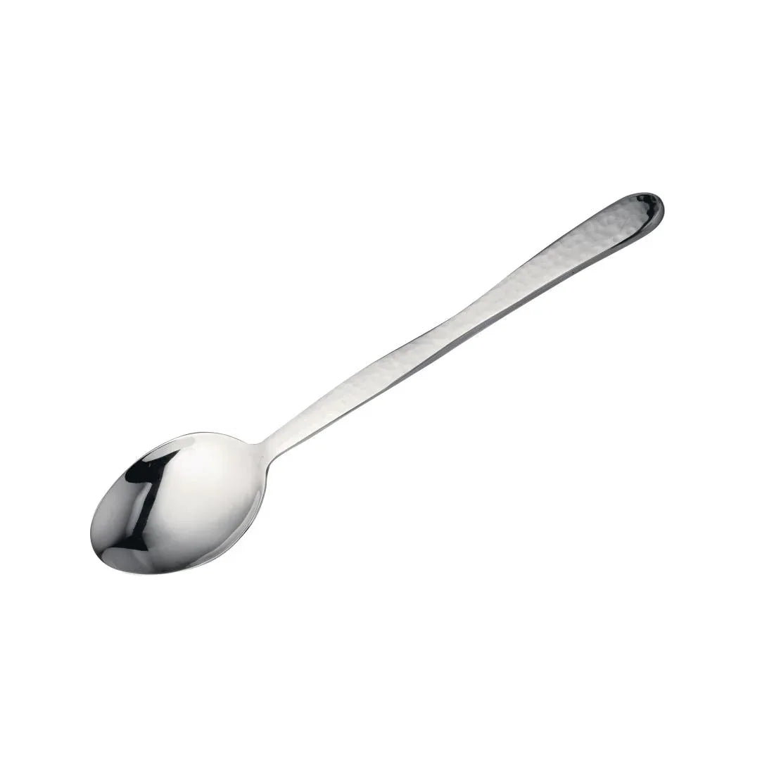 VV4021 Steelite D.W. Haber Hammered Large Solid Serving Spoon 13" (Pack of 6) - JD Catering Equipment Solutions Ltd