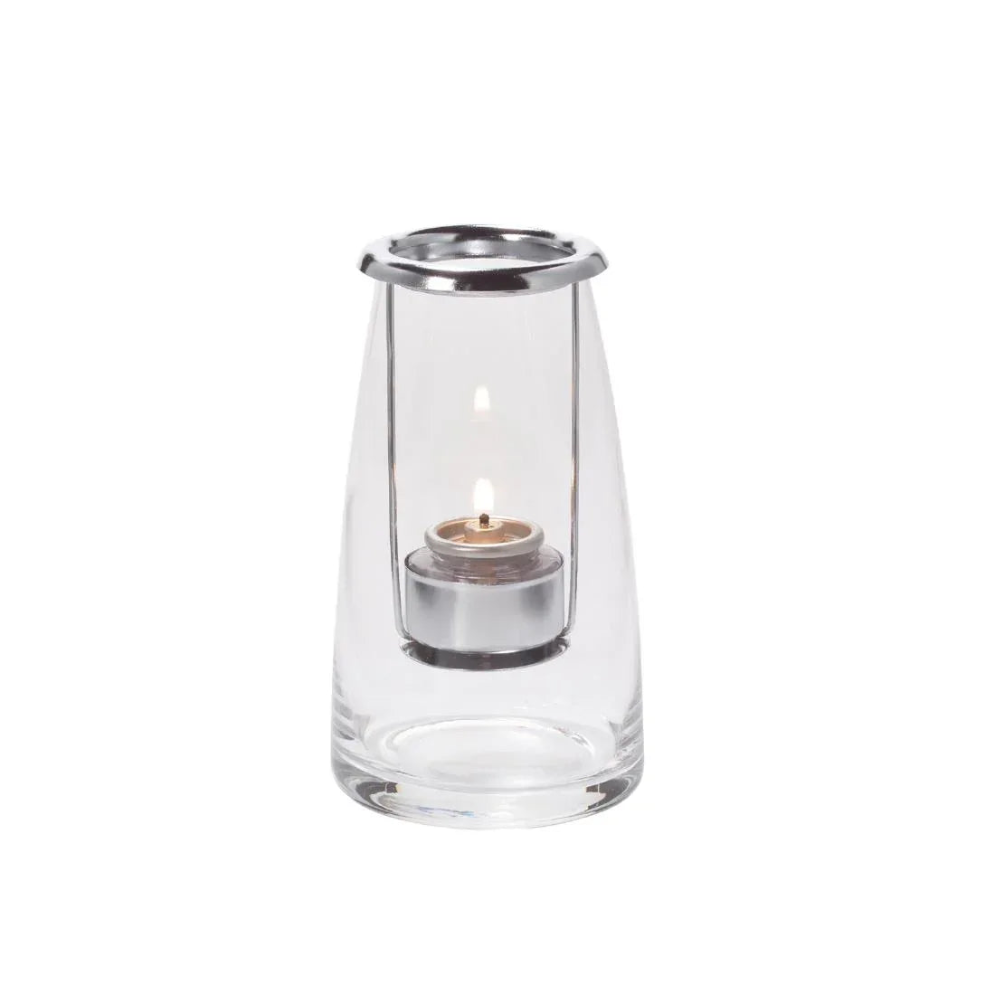 VV4031 Hollowick Lighthouse Clear Glass Lamp 83mm x 152mm (Pack of 12) - JD Catering Equipment Solutions Ltd