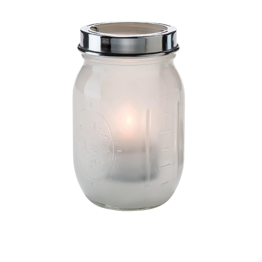 VV4036 Hollowick Firefly Satin Linen Glass Lamp with Cradle and Handle (Pack of 12)