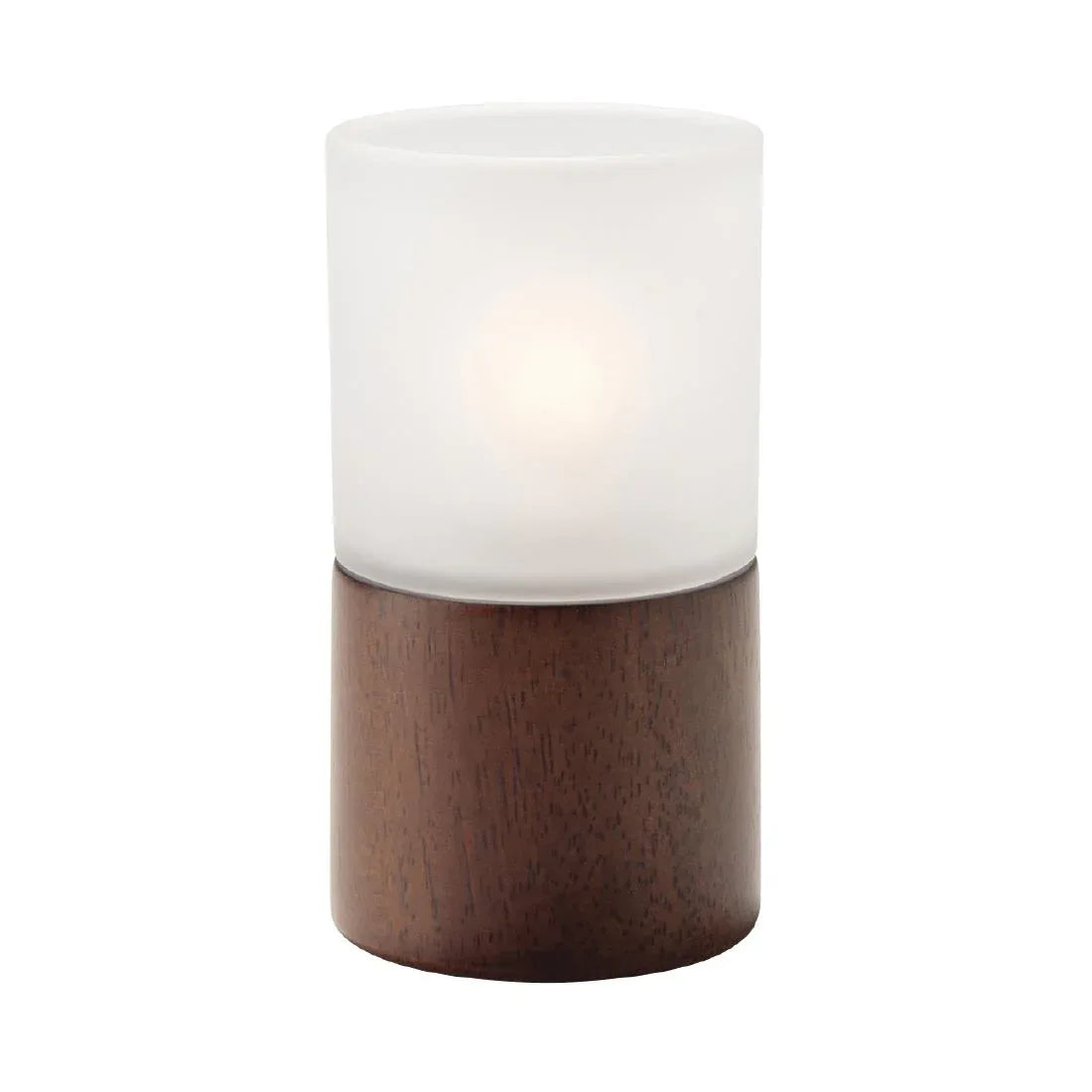 VV4037 Hollowick Horizon Small Wood Base 70mm x 60mm (Pack of 12) - JD Catering Equipment Solutions Ltd