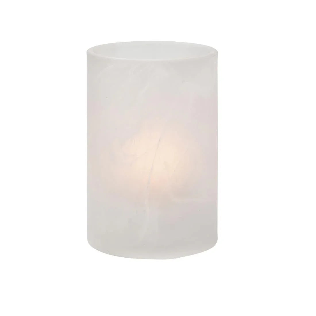 VV4051 Hollowick Wysp Satin Crystal Glass Cylinder 73mm x 114mm (Pack of 6) - JD Catering Equipment Solutions Ltd