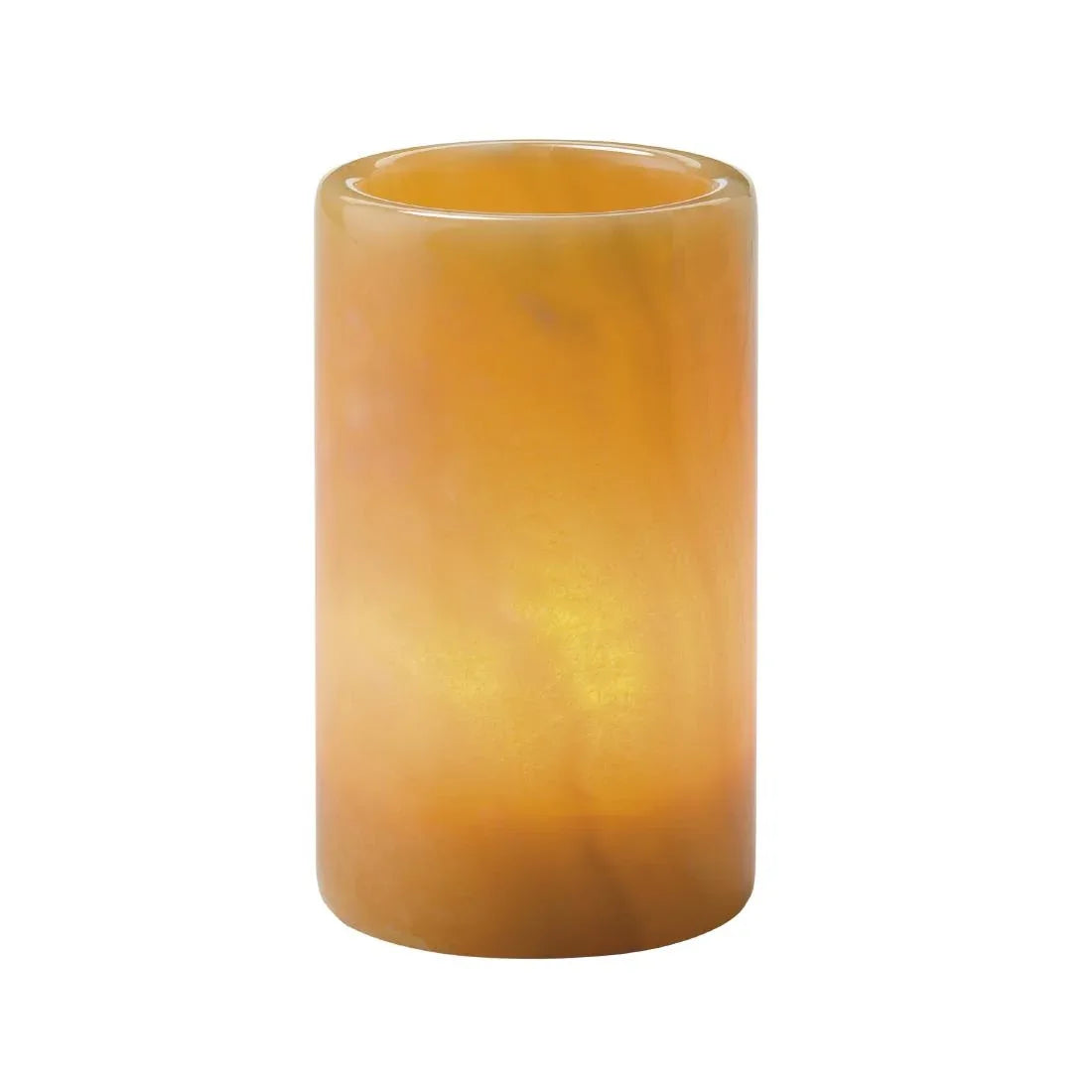 VV4053 Hollowick Solid Onyx Mini Onyx Lamp 70mm x 70mm - JD Catering Equipment Solutions Ltd
