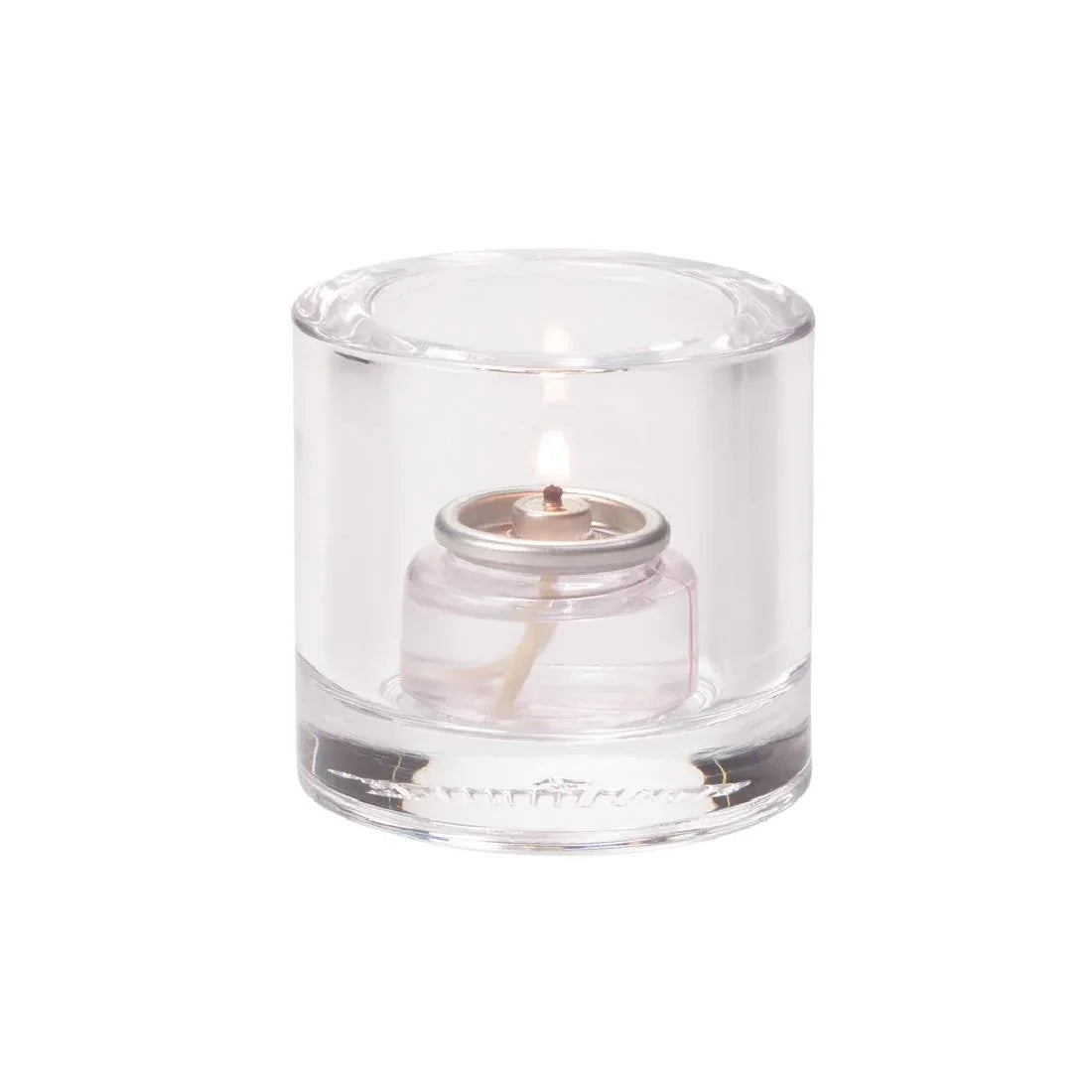 VV4057 Hollowick Thick Round Clear Tealight 70mm x 73mm (Pack of 6) - JD Catering Equipment Solutions Ltd