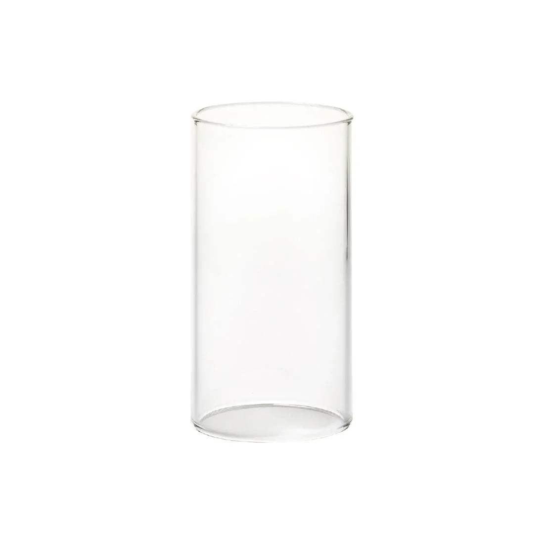 VV4086 Hollowick Cylinder Globe Clear Tall Glass Globe 62mm x 118mm (Pack of 6) - JD Catering Equipment Solutions Ltd