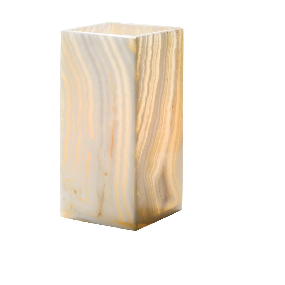 VV4089 Hollowick Luxor Large Solid Alabaster Lamp 80mm x 168mm (Pack of 12)