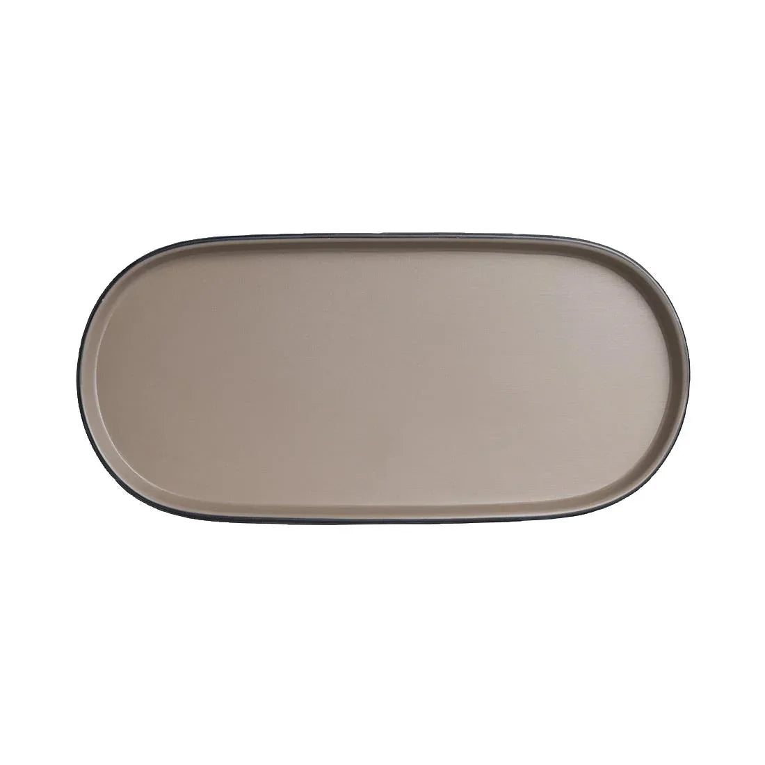 VV4139 Steelite Baja Sandstone Oval Trays 292mm (Pack of 24) - JD Catering Equipment Solutions Ltd